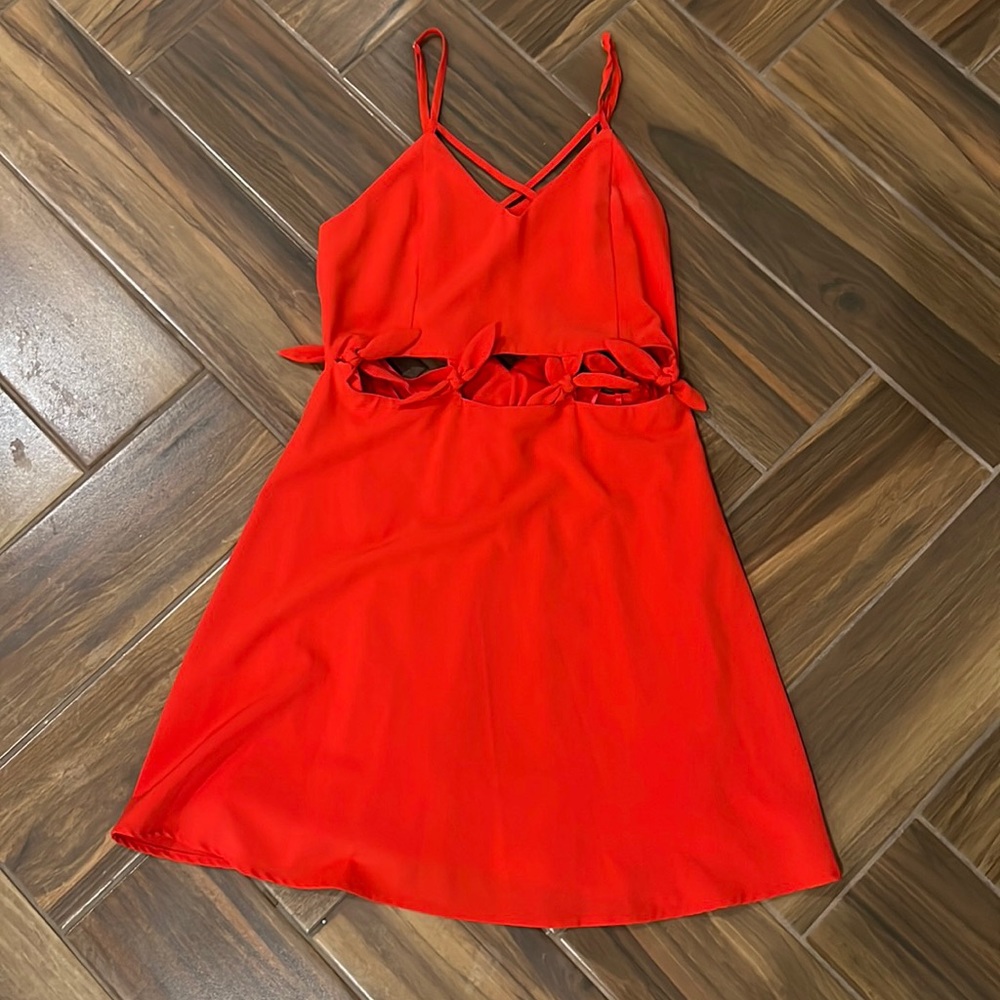 Red Tie Dress